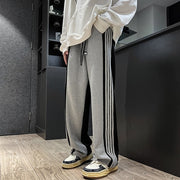 Cross Stipe Pants